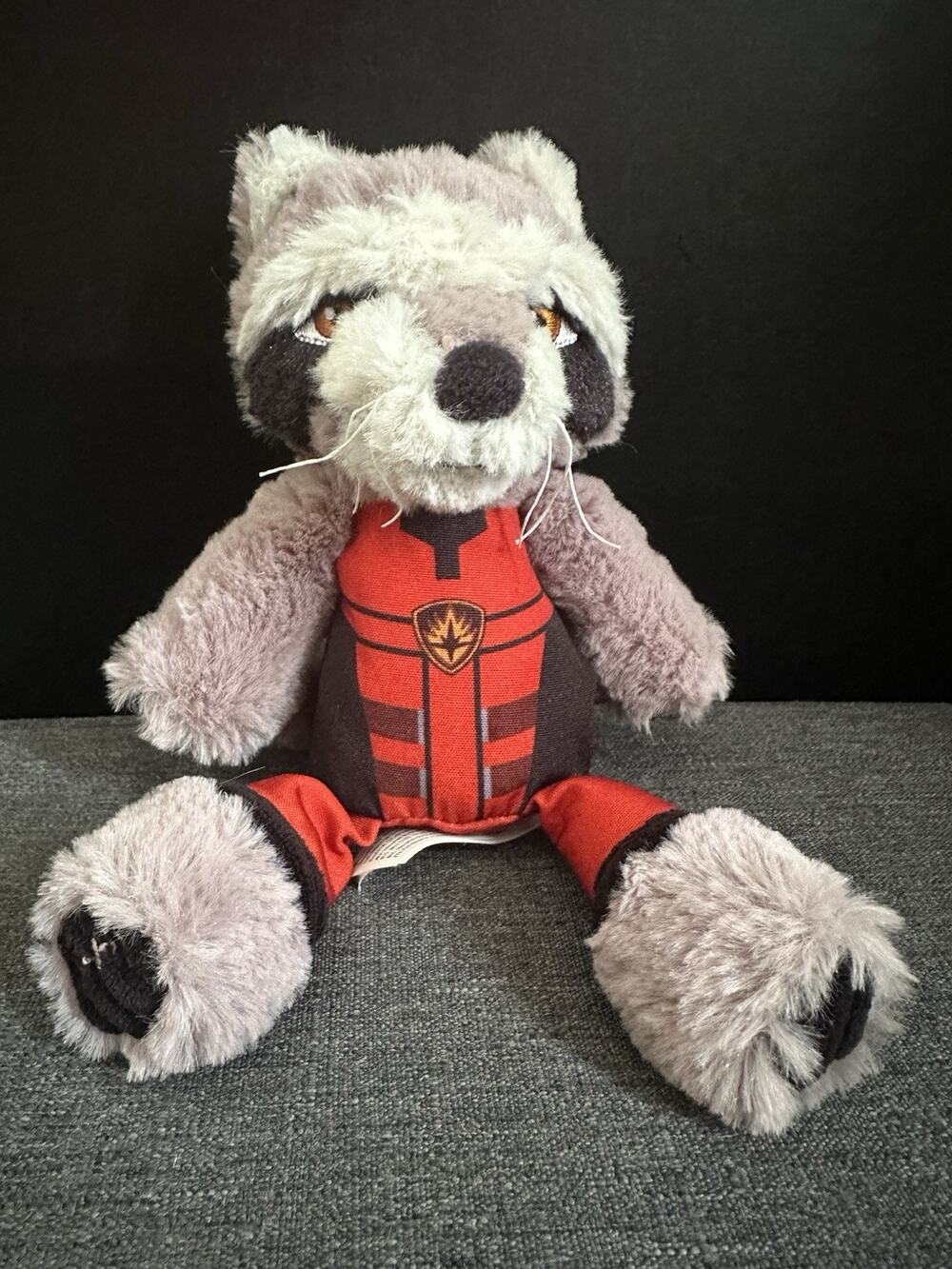 Scentsy Rocket Raccoon Buddy Clip Marvel Guardians Galaxy Plush 8”